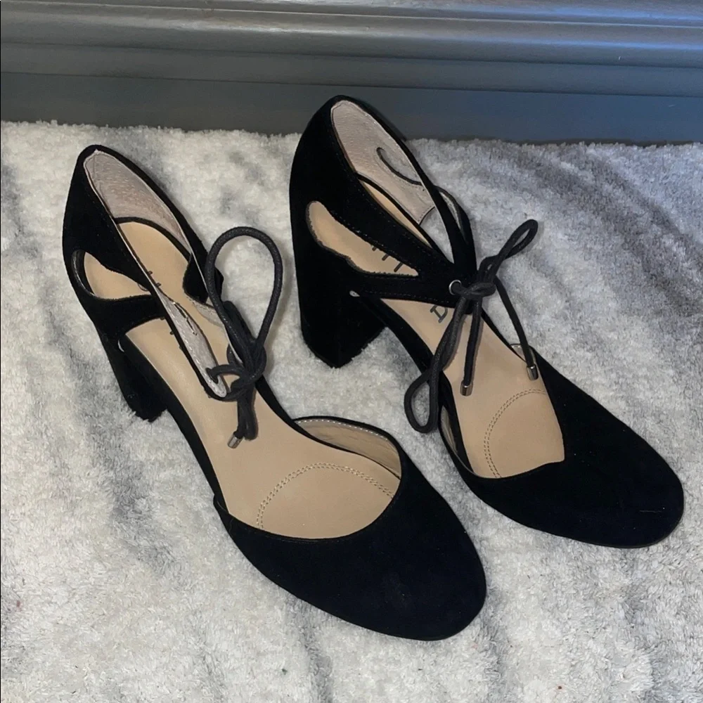 Unisa Black Suede Women's Heels - Picture 1 of 5